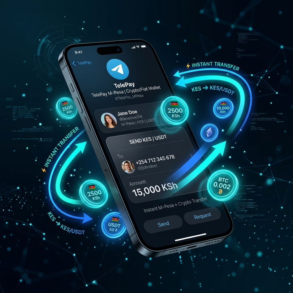 TelePay App 3D Mockup